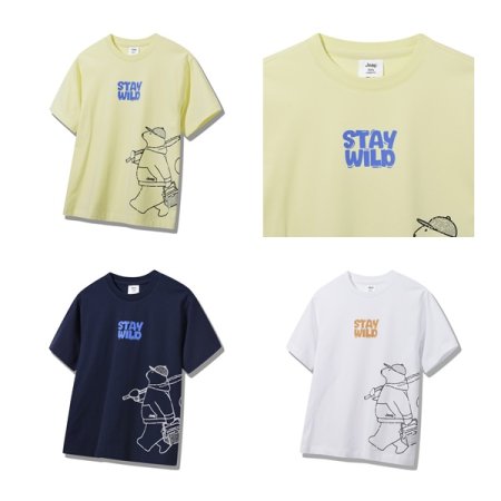 스테이 와일드 후로피 반팔티