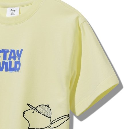 스테이 와일드 후로피 반팔티