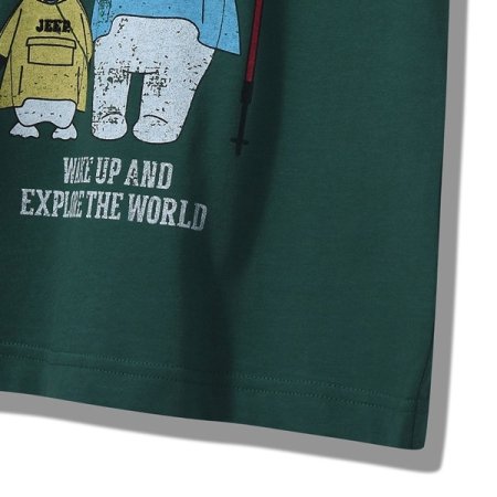 우비 펭귄 곰 반팔티