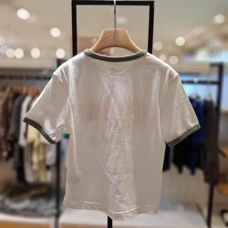 지프키즈 랍빠 배색 반팔티