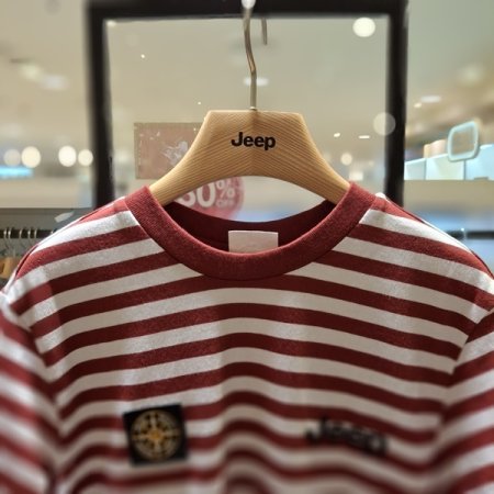 키즈 나침판 와펜JEEP 반팔 보더