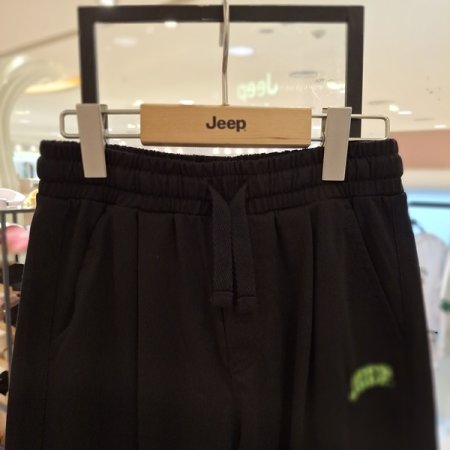 곰돌이 셋업 져지 버뮤다 팬츠 블랙