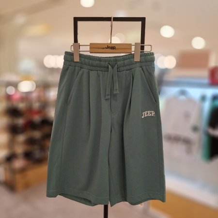 곰돌이 셋업 져지 버뮤다 팬츠 민트