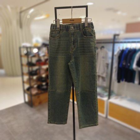 캠프 배기핏 데님