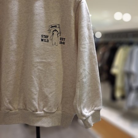 저가깃발 곰 맨투맨MG