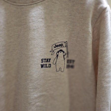 저가깃발 곰 맨투맨NA