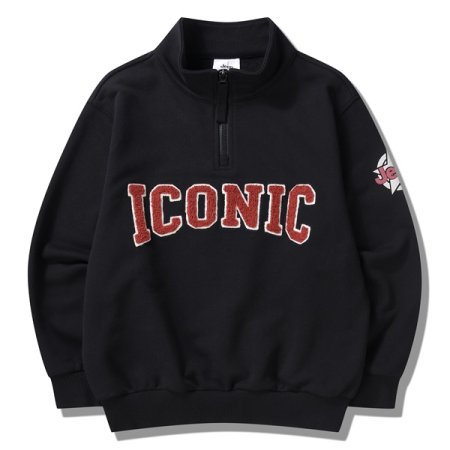 지프키즈 아이코닉 반넥 맨투맨