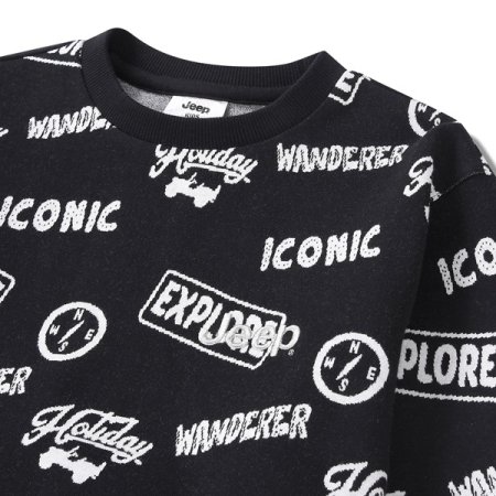 지프 전판 자카드시리즈 맨투맨