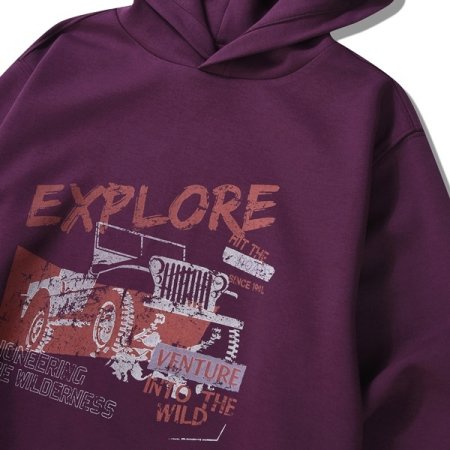 3종 키즈 익스플로어 후드티 BG