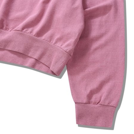 빈티지 곰 크롭 맨투맨 PK