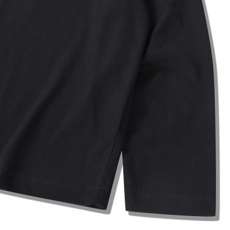 등판 스몰나염 긴팔티 BK