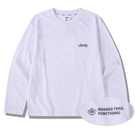 등판 스몰나염 긴팔티 WH