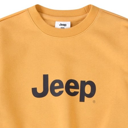 소문자 지프프린팅 맨투맨 YE