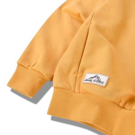 소문자 지프프린팅 맨투맨 YE