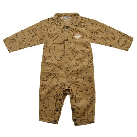 디어베이비 로잉드로잉점프수트