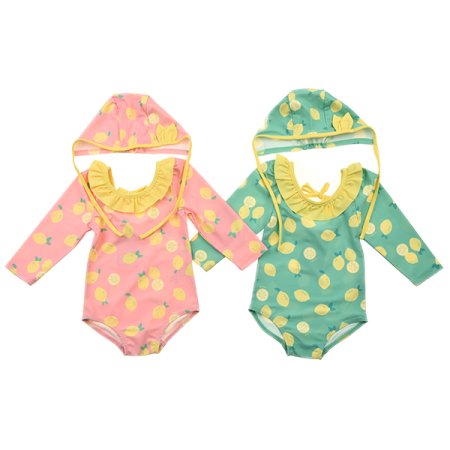 란레몬수영복모자