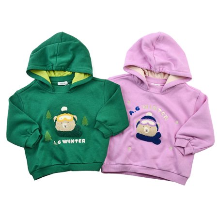 제노컬러배색후드