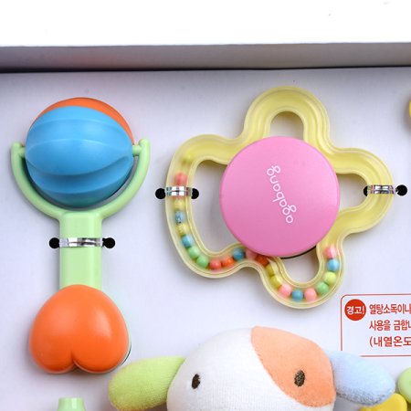 퍼피옥수수딸랑이세트6PCS