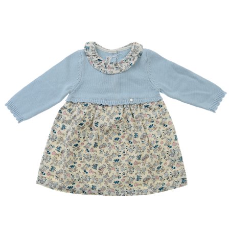 클라데이니트배색원피스