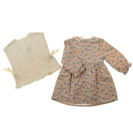 모아팝콘조끼원피스세트