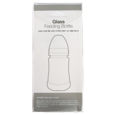 아가방 안심 수유 유리 젖병 노꼭지