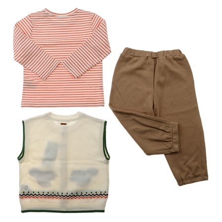 지니다람쥐조끼3세트