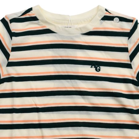 클린멀티스트라이프티셔츠