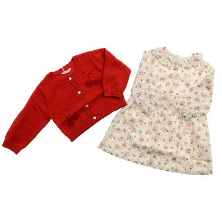 엘라플라워나염원피스가디건