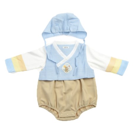 남아한복바디수트조끼