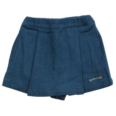 마리주름데님치마바지