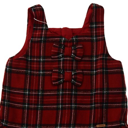 샬롯체크원피스세트