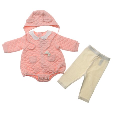 리엘토끼바디수트세트모자