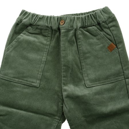 호크코듀로이세미배기바지