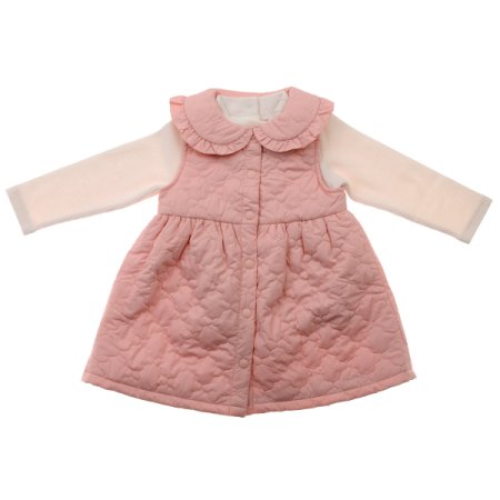 티니퀼팅원피스세트