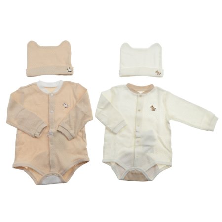 유네바디수트모자SET