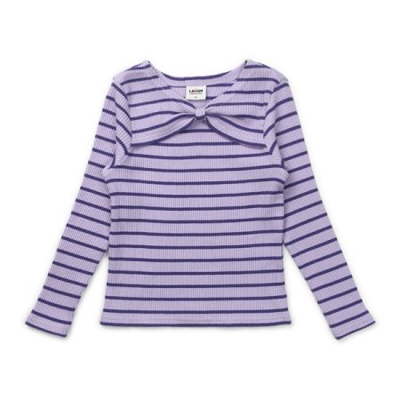 리본스트라이프티셔츠LV