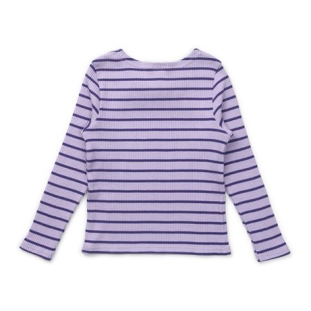 리본스트라이프티셔츠LV