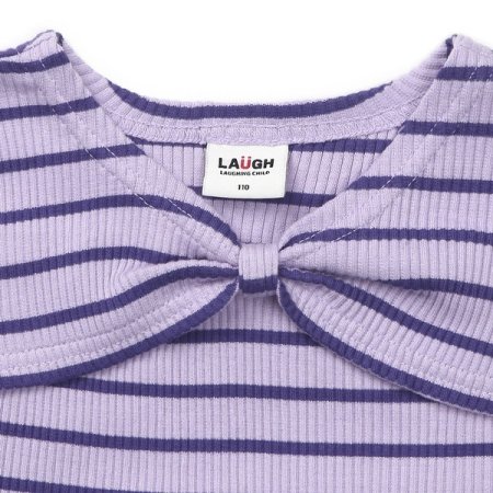 리본스트라이프티셔츠LV