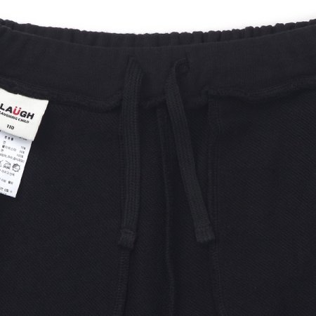 핑크리본스웨트팬츠BK