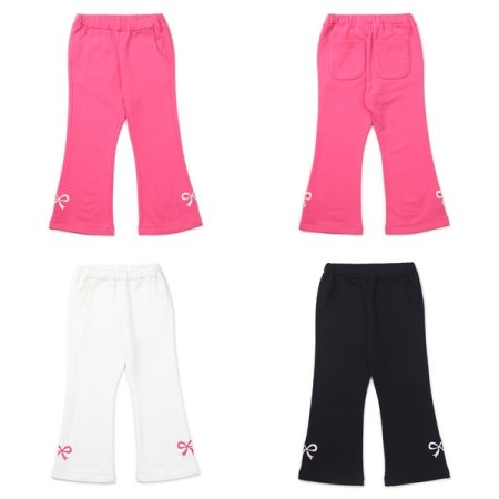 핑크리본스웨트팬츠택1