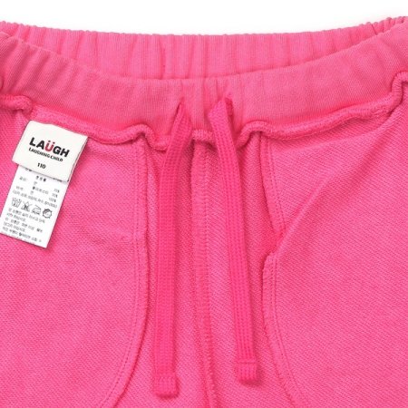 핑크리본스웨트팬츠택1