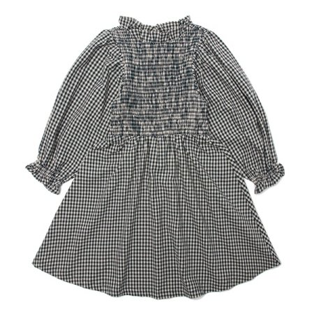 우븐체크원피스택1