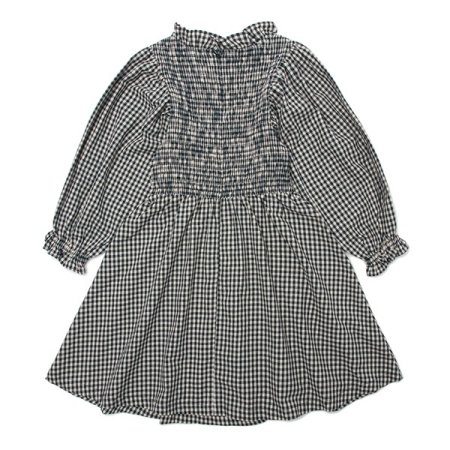 우븐체크원피스택1