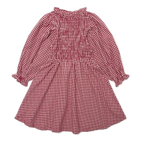 우븐체크원피스택1