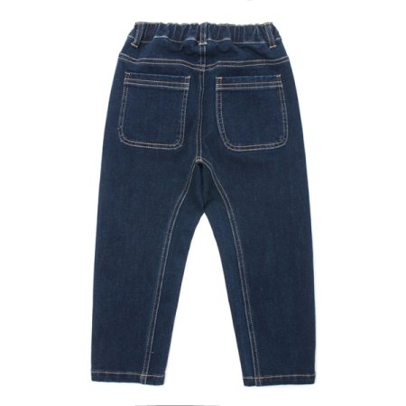 롤업 배기 데님 팬츠