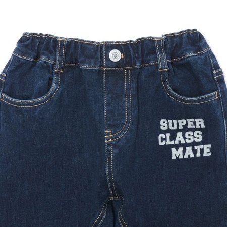 롤업 배기 데님 팬츠