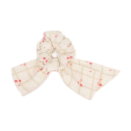 체리 리본 머리끈 택1