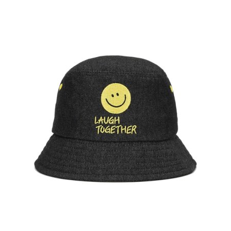스마일 데님 버킷
