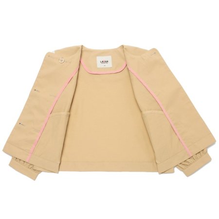 하이퍼 숏 트렌치 상하세트 BE