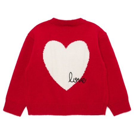 체리 레드 원핏 가디건 상하세트